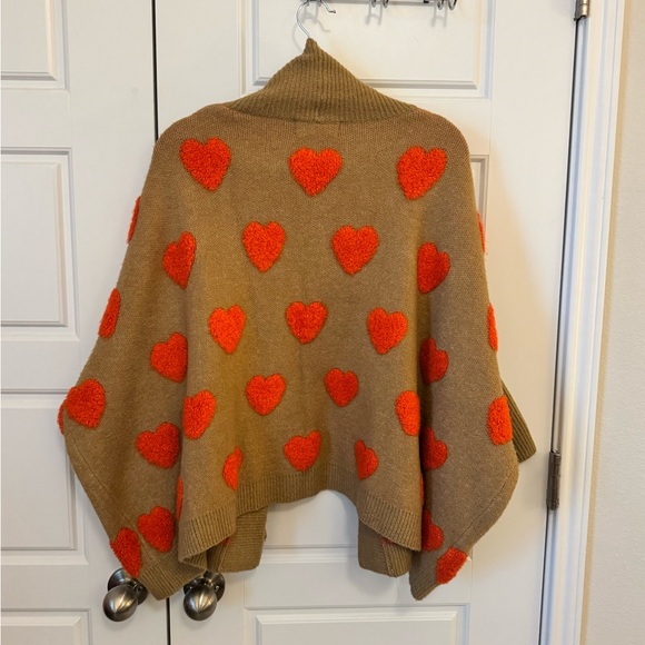 Rare Anthropologie Heart Kimono Cardigan - Picture 7 of 7